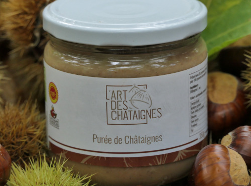 L'Art des Châtaignes - ***Purée de châtaignes 740g*** nouveau conditionnement!