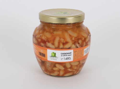 Maison Tête - Cassoulet au confit de canard 1480 G