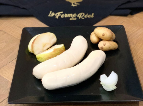 La Ferme Du Reel - Boudin Blanc de Volaille Fermier - 6 Pers