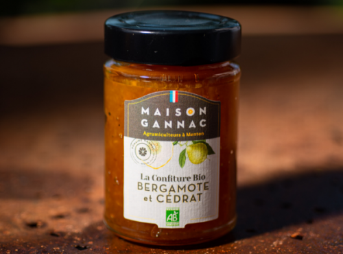 La Maison du Citron - Confiture Bio de Bergamote et Cédrat - 220 gr