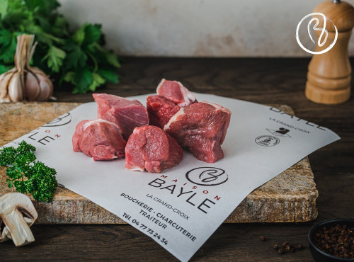 Maison BAYLE   -                                                                                                                                       Champions du Monde de boucherie 2016 - Sauté d'agneau - 3 x 500g