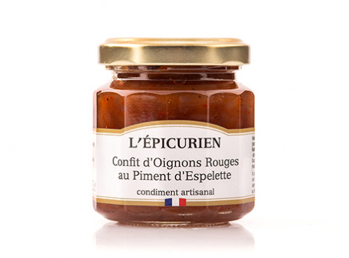 L'Epicurien - Confit d'Oignons Rouges au Piment d'Espelette