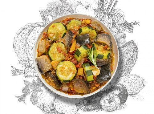 La Brouette - Pour 2 Pers. - Ratatouille À L'huile D'olive Infusé Au Romarin