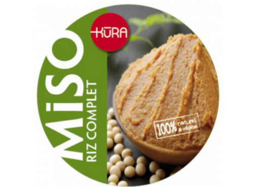 Kura de Bourgogne - Miso brun de riz & soja bio (12 mois) - 100g