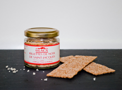 Olsen - Rillettes de Saint Jacques 28% bio 90g