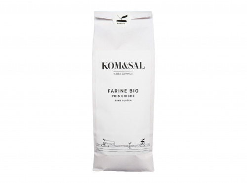 Kom&sal - Farine de pois chiche vaucluse - 500g