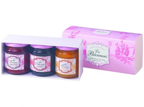 Muroise et Compagnie - Coffret Collection Les Précieuses Complet - 3 Pots de Confitures