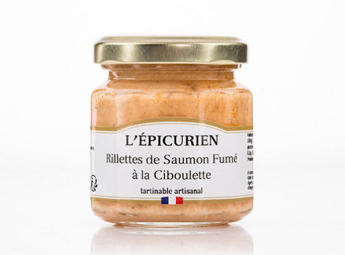 L'Epicurien - Rillettes de Saumon Fumé à La Ciboulette