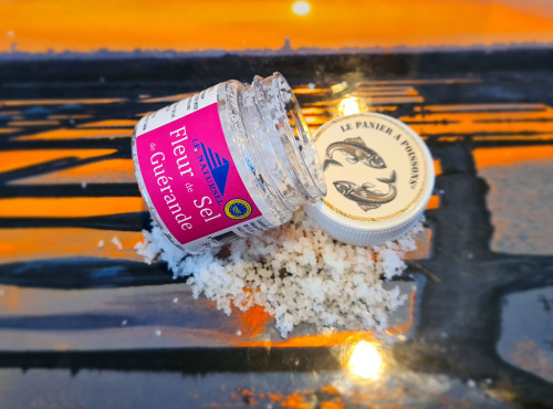 Le Panier à Poissons - Fleur De Sel,30gr  100% Sel De Guérande