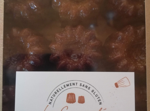 Les Cannelés d'Audrey - Cannelés Au Rhum - 9 pièces - Sans gluten