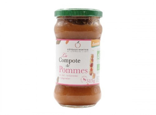 Les Côteaux Nantais - Compote pommes aux épices 315g