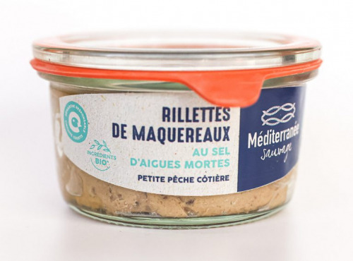 Méditerranée Sauvage - Rillettes de Maquereaux au Sel d'Aigues Mortes