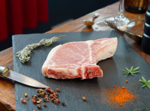 La Ferme du Chaudron - 2 Côtes Filet de Porc BIO - 350 g