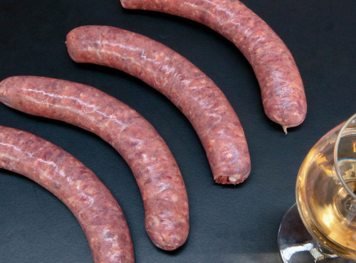 Nemrod - Saucisses de Sanglier au Riesling (Par 4) (130g/pièce - 520g/colis)