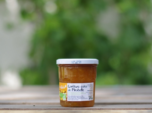 Domaine de l'Ambroisie - Confiture de Mirabelle bio Origine Lorraine 370g