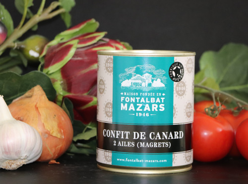 Fontalbat Mazars - Confit de canard boite 2 ailes