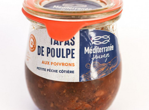 Méditerranée Sauvage - Tapas Poulpe aux Poivrons bio