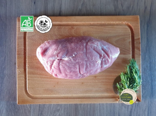 GAEC Côte Pardin - Rôti Quasi ou Noix de Veau BIO Race Aubrac - PAQUES