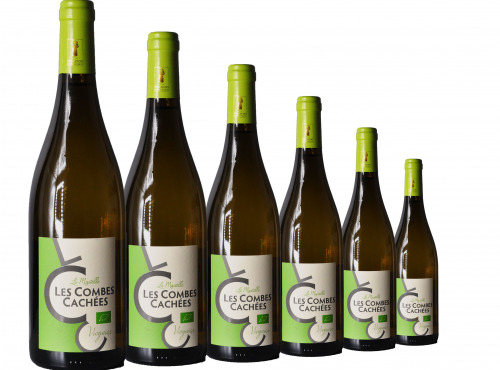 Domaine Les Combes Cachées - Le Blanc plaisir: Viognier IGP Pays d'Oc 2021 - La Martelle - 6x75cl