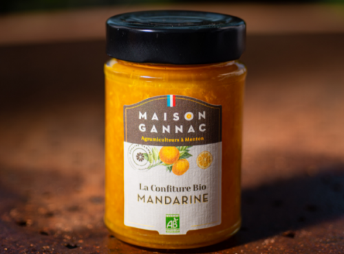 La Maison du Citron - Confiture bio de Mandarine - 220 gr