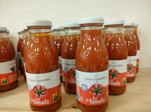 Coopérative Univert - Pur Jus de Tomate BIO équitable - 20x25cl