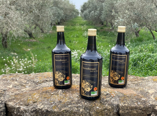 Serradimigni Père et Fils - Huile d'olive BIO - AOP Aix-en-Provence - 75cl x3