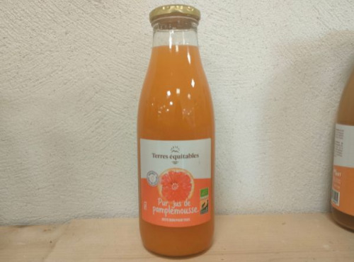 Coopérative Univert - Pur Jus de Pamplemousse Corse BIO équitable - 6x75cl