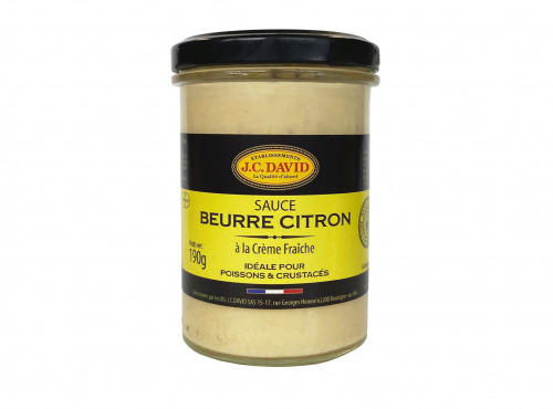 Etablissements JC David - Sauce au Beurre Citron et à la crème fraîche