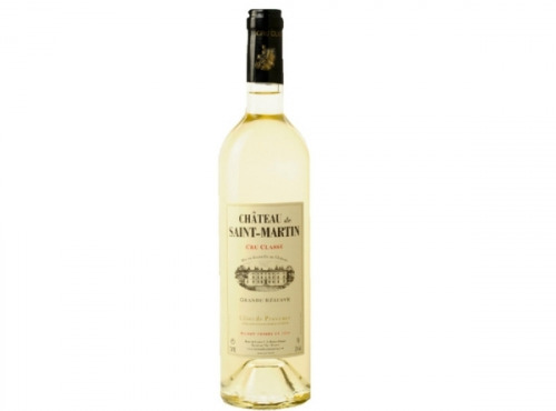 Château de Saint-Martin & Liquoristerie de Provence - AOP Côtes de Provence, Cru classé de Provence, Cuvée Grande Réserve Blanc