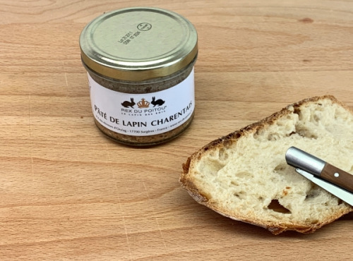 Eleveurs d'Orylag - REX DU POITOU - Pâté de Lapin Charentais 90g