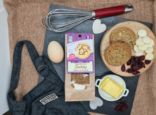 C'est Moi qui l'Effet - Kit pour cookies chocolat blanc cranberry BIO