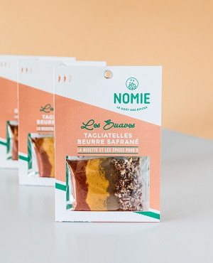 Nomie, le goût des épices - Les Suaves. Mélange Pour Tagliatelles Beurre Safrané