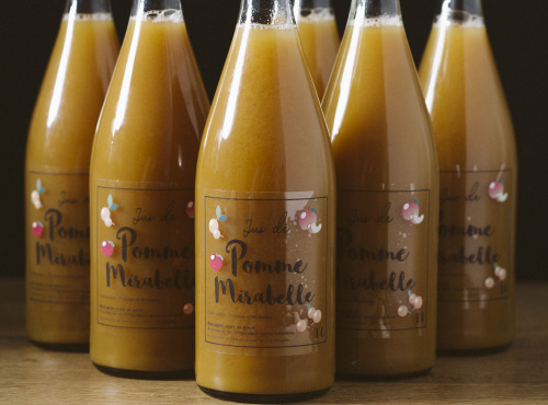 La Ferme des Prun’Elles - Lot de 6 Jus Pomme Mirabelle