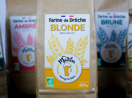 Maltivor - Farine de Drêche de Bière Blonde BIO - 1,2 kg