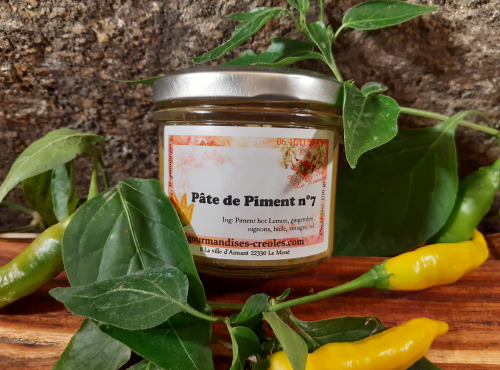 Gourmandises Créoles - Pâte de piment N°7