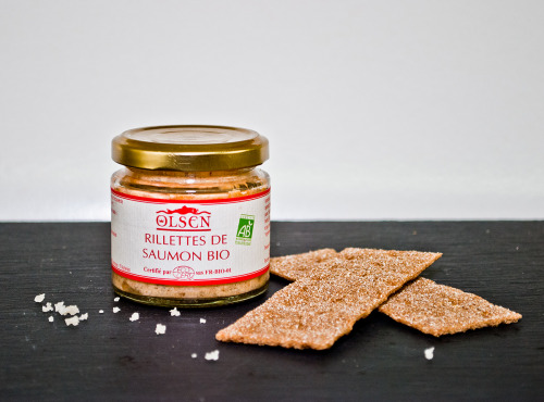 Olsen - Rillettes de saumon bio AB 90g