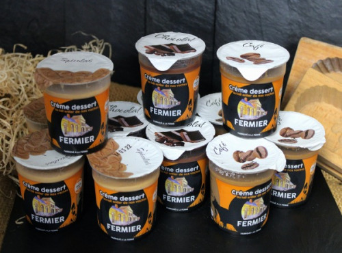 Ferme du Sire de Créquy - Crème dessert - Lot de 12