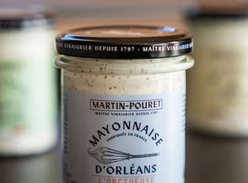 Maison Martin-Pouret - Mayonnaise à la moutarde onctueuse 170g