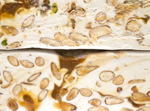 Nougats Laurmar - Nougat blanc tendre à la crème de caramel beurre salé