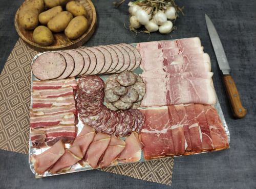 Ferme de la Mare - Plateau charcuterie pour raclette - 4 parts