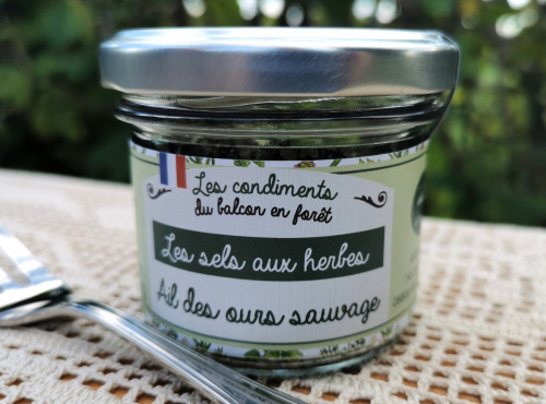 Le Balcon en Forêt - Sel à l'ail des ours - 60 g