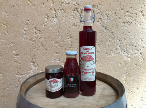 Saveur d'Ornain - La Framboise dans tous ses états : confiture, nectar, sirop