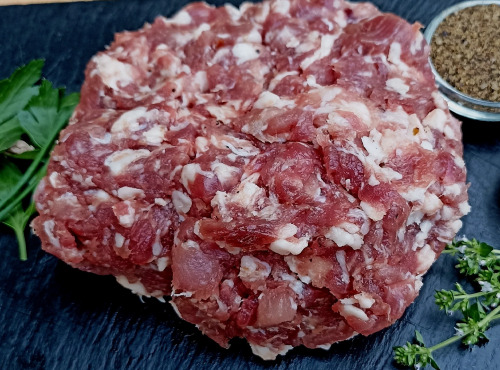 Mas de Monille - Chair à saucisse 400g - Porc noir gascon