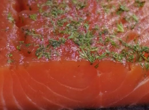 HLB TRAITEUR- (Ô'Gravlaks PREMIUM) - Saumon Gravlax (sans antibiotique) - Baron frais de 435g