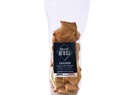 Biscuiterie Maison Drans - Crackers à l'Huile d'Olive Biologique - 75 g