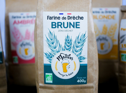 Maltivor - Farine de Drêche de Bière Brune BIO - 1,2 kg