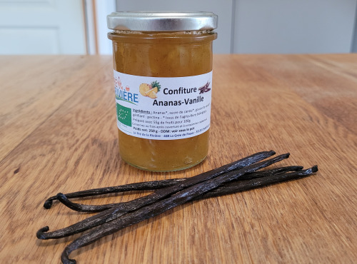 Le Pré de la Rivière - Confiture Ananas Vanille