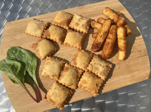 Tourtons de Papi Ours - Tourtons salés apéro Viande et Gorgonzola par 6 et Ravioles par 12