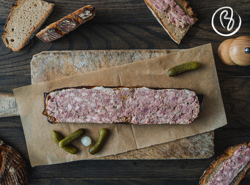 Maison BAYLE   -                                                                                                                                       Champions du Monde de boucherie 2016 - Terrine de campagne 3 x 250gr