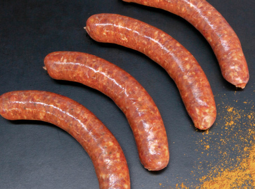 Nemrod - Saucisses de Sanglier au Curry (Par 4) (130g/pièce - 520g/colis)